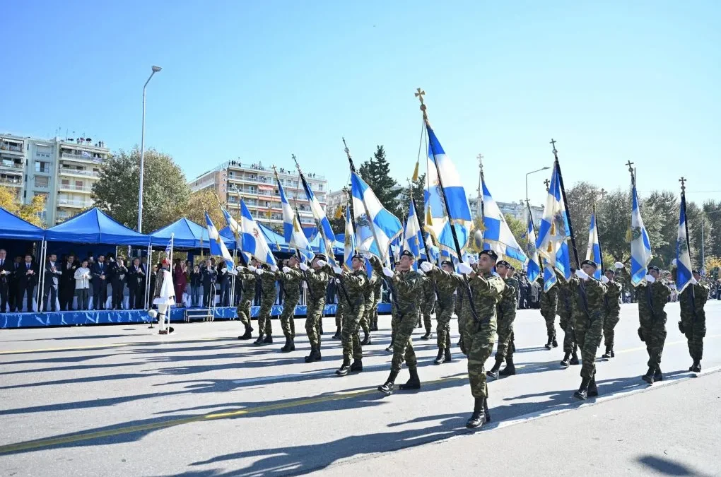 Η παρέλαση της 28ης Οκτωβρίου ενάντια στο ανθελληνικό πολίτευμα της χώρας